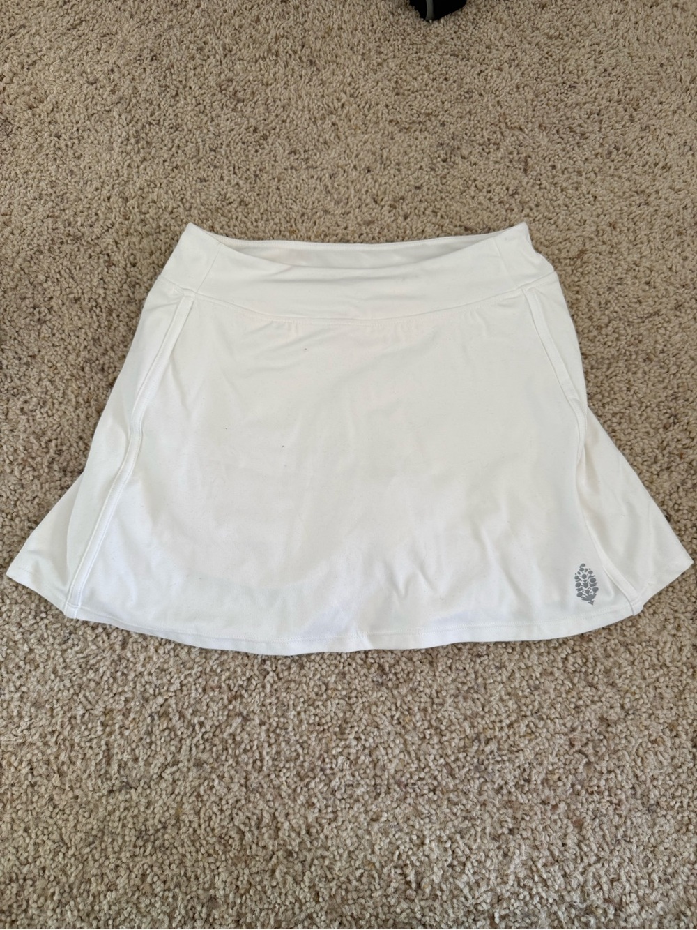 Free People Cream athletic skirt  Skirt